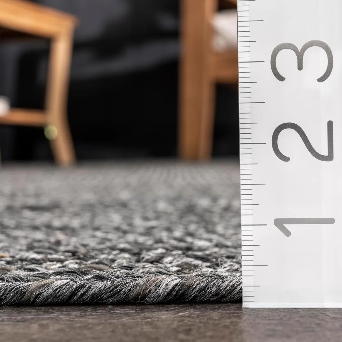Rigo Hand Woven Farmhouse Jute Runner Rug 76 - Image 3