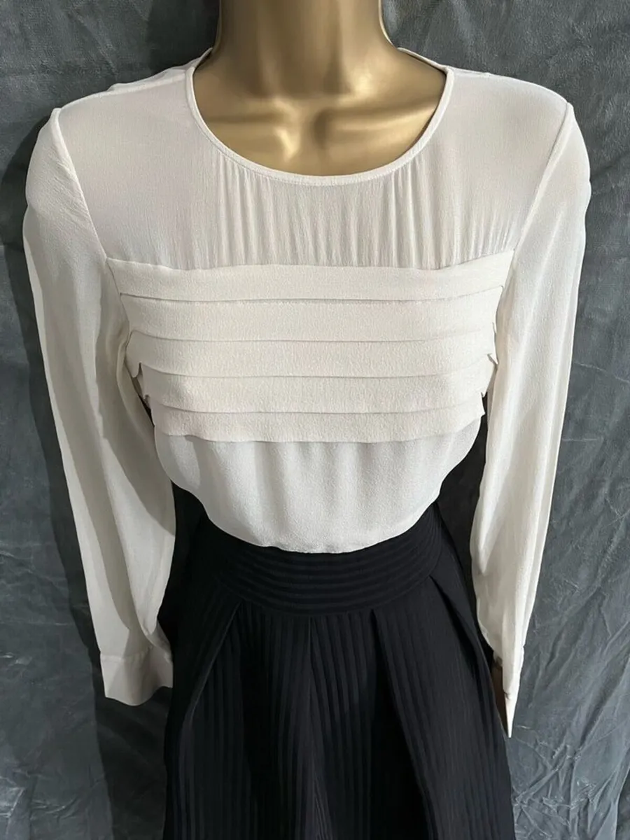 NWT Karen Millen Pintuck Dress - Image 3
