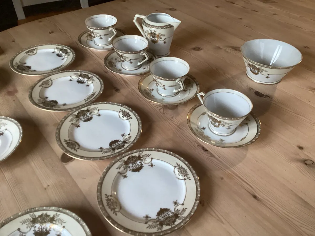 Noritake tea service circa 1950 porcelain - Image 2