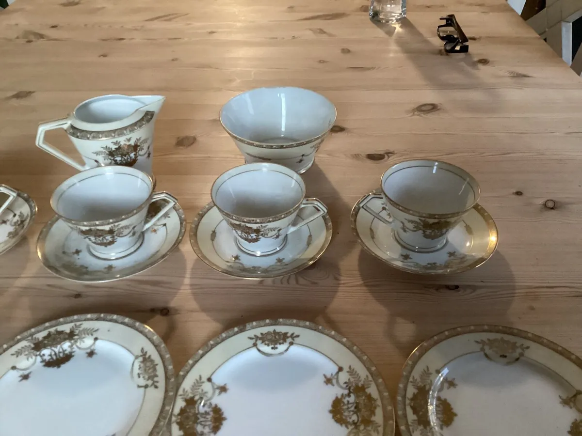 Noritake tea service circa 1950 porcelain - Image 3