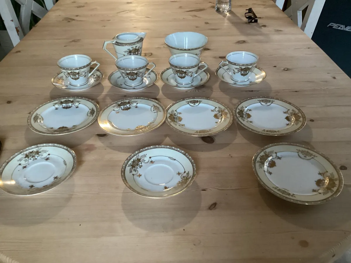 Noritake tea service circa 1950 porcelain - Image 4