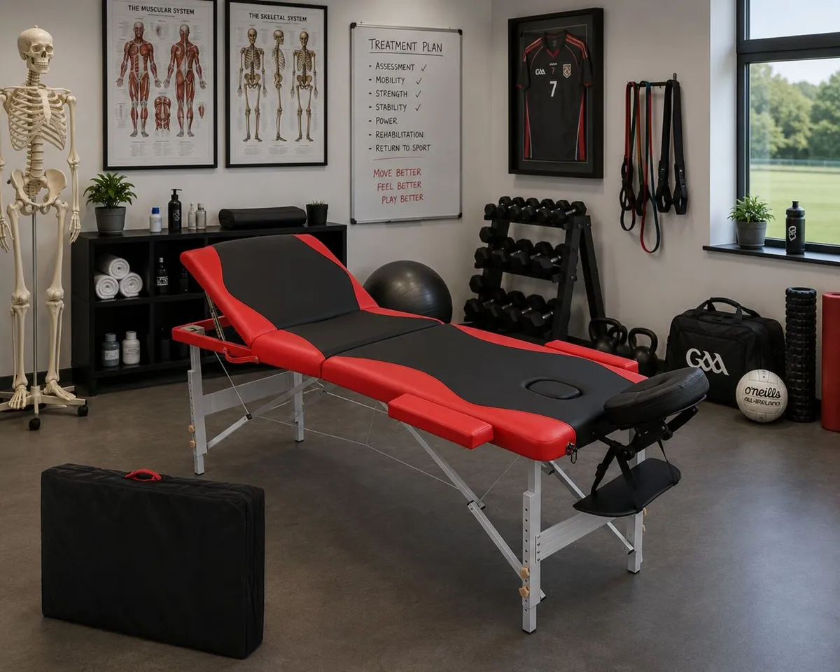 New Massage Sport PhysioTable (Red) FREE Delivery - Image 4