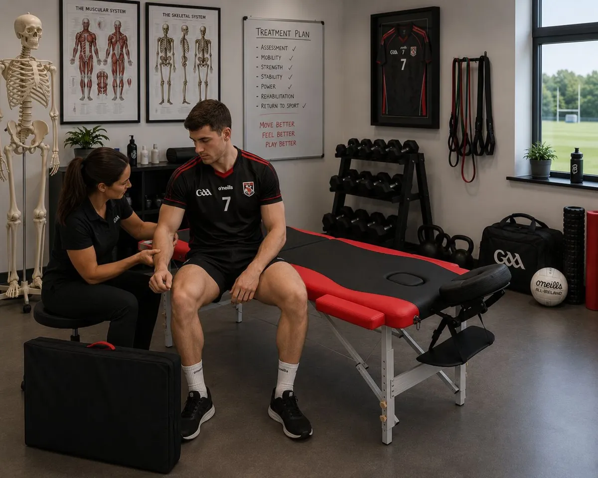 New Massage Sport PhysioTable (Red) FREE Delivery - Image 1