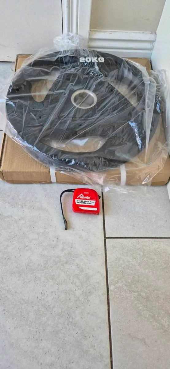 2x20 kilo olympic trigrip weight plates(brand new - Image 4
