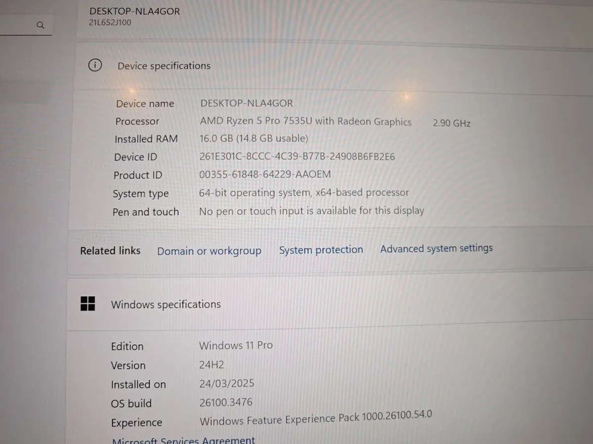 Lenovo ThinkPad L14 Gen5 Laptop | AMD Ryzen 5 Pro - Image 4