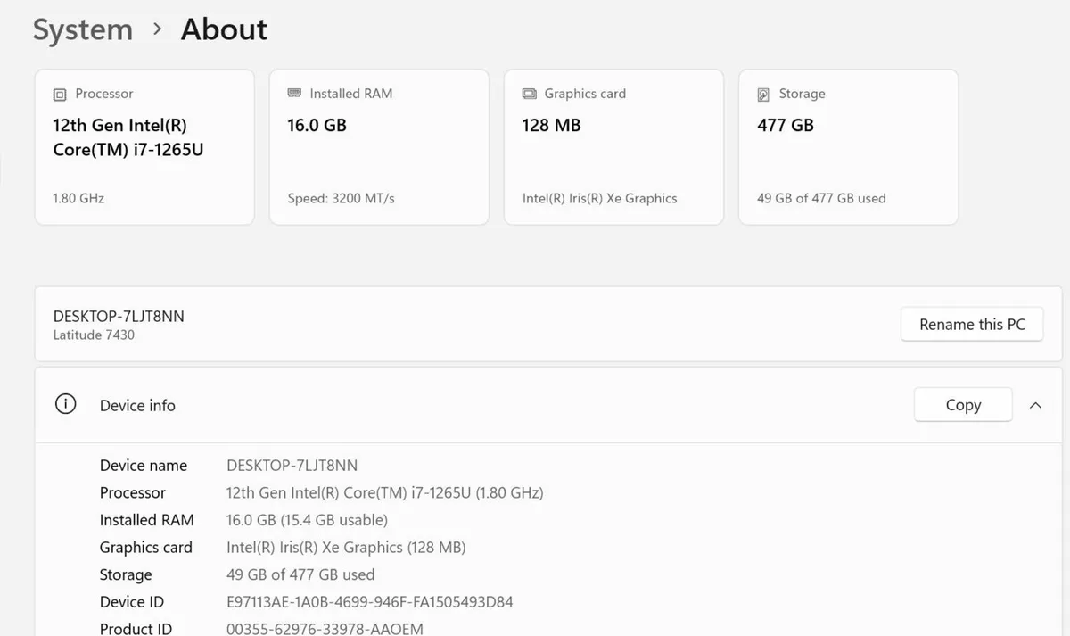 Dell Latitude 7430 2in1 Laptop | i7 (12th gen) | - Image 3