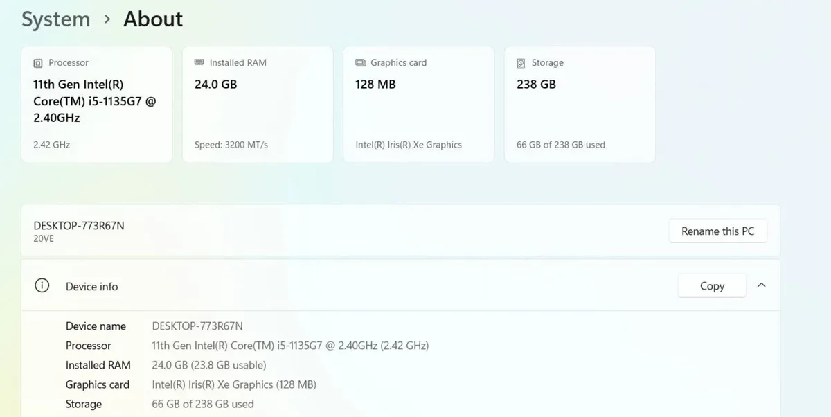 Lenovo ThinkBook 15 G2 ITL Laptop | i5 (11th gen) - Image 3