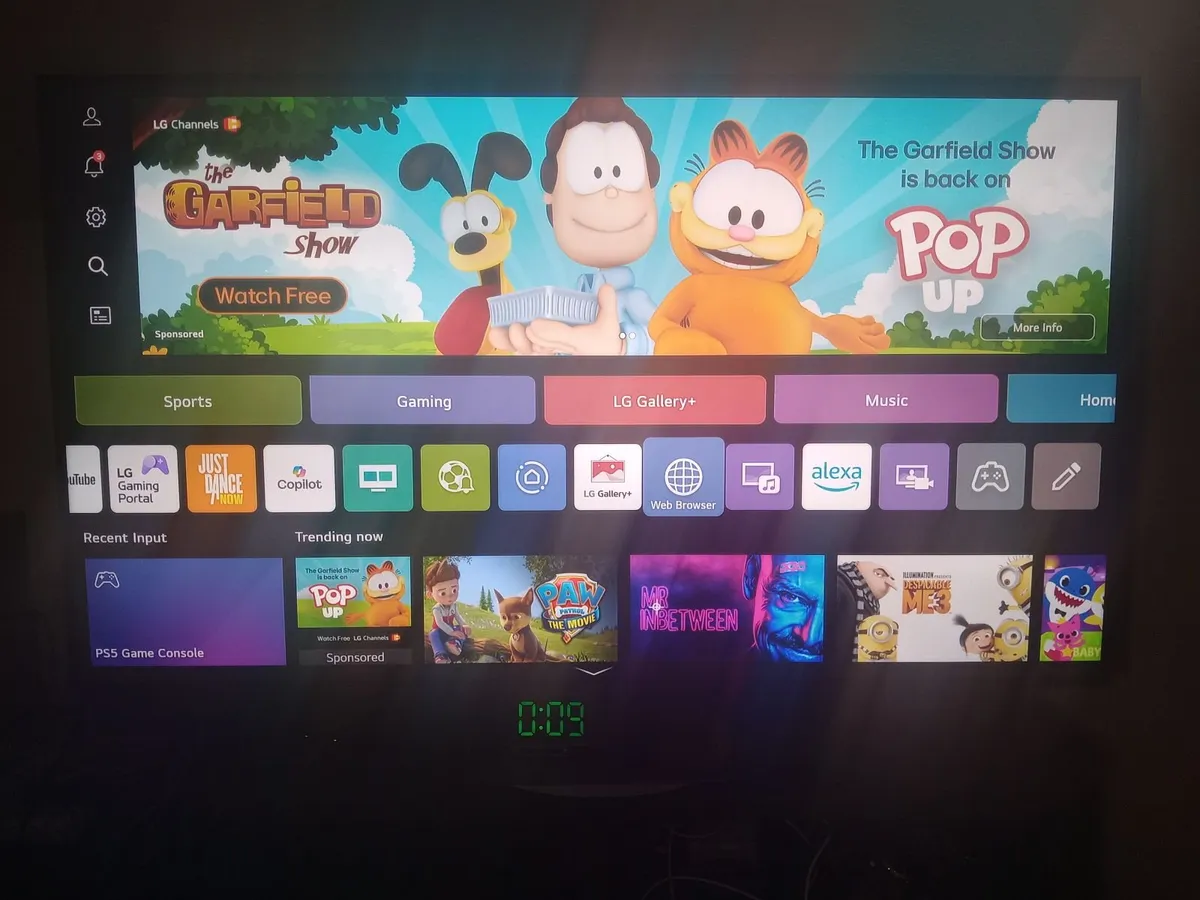 65 lg smart TV