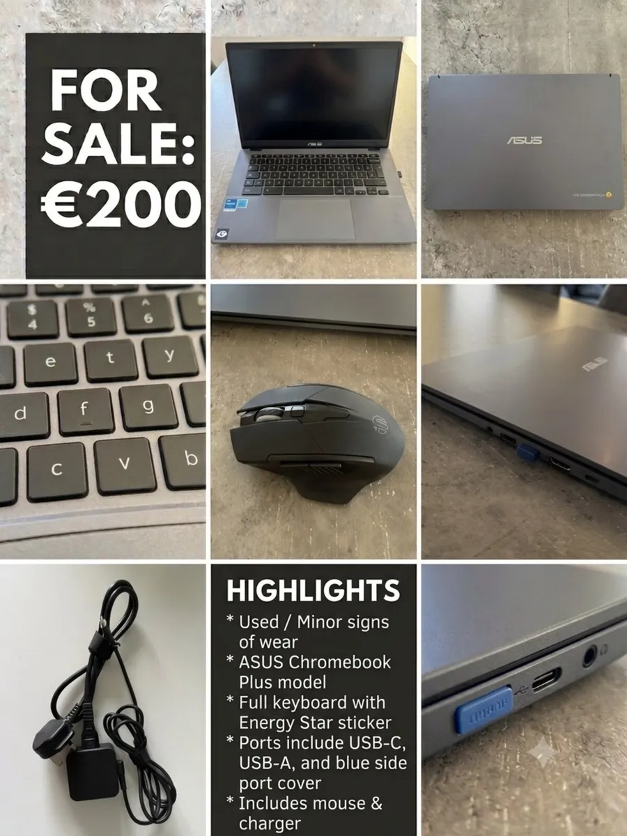 ASUS Chromebook for Sale - Like New Condition! 💻 - Image 1