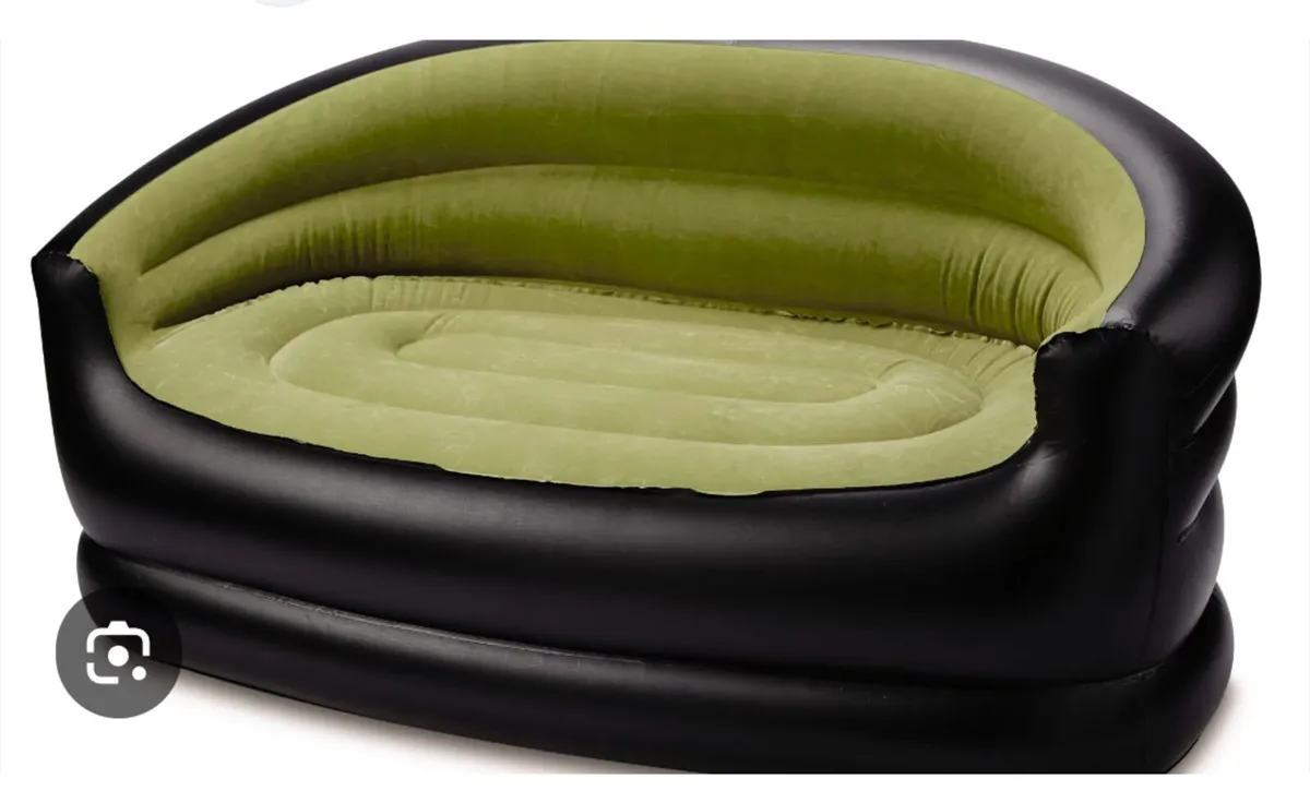 Blow up couch and armchair - Image 1