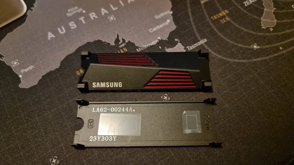 Heatsink enclosure for M2 samsung nvme pro 990 4tb