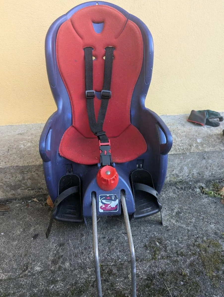 Kids bike bucket seat - Image 3