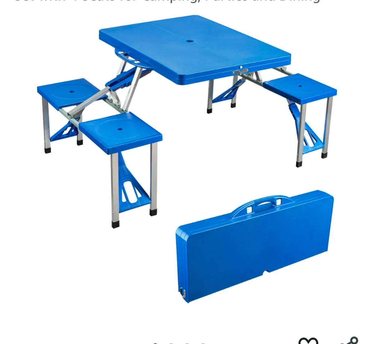 Camping/Picnic table and chairs