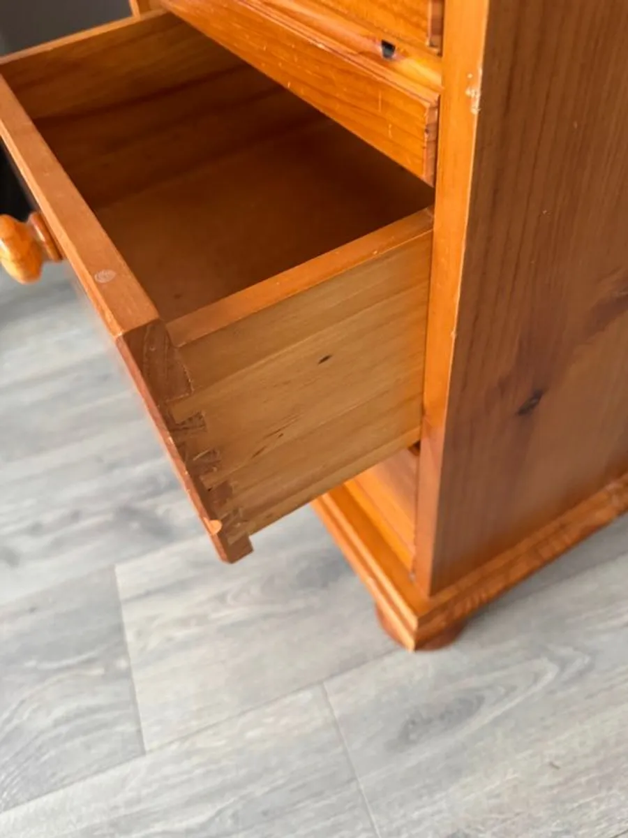 Solid wooden Bedside locker - Image 3