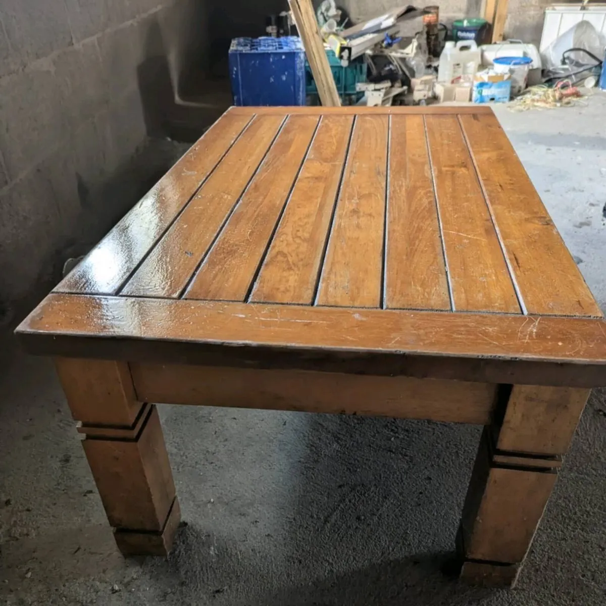 2 matching living room tables - Image 1