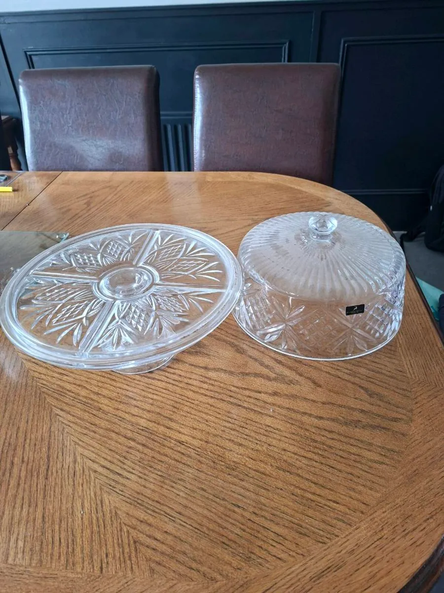 Stunnibg 4 in one Killarney crystal cake stand - Image 3