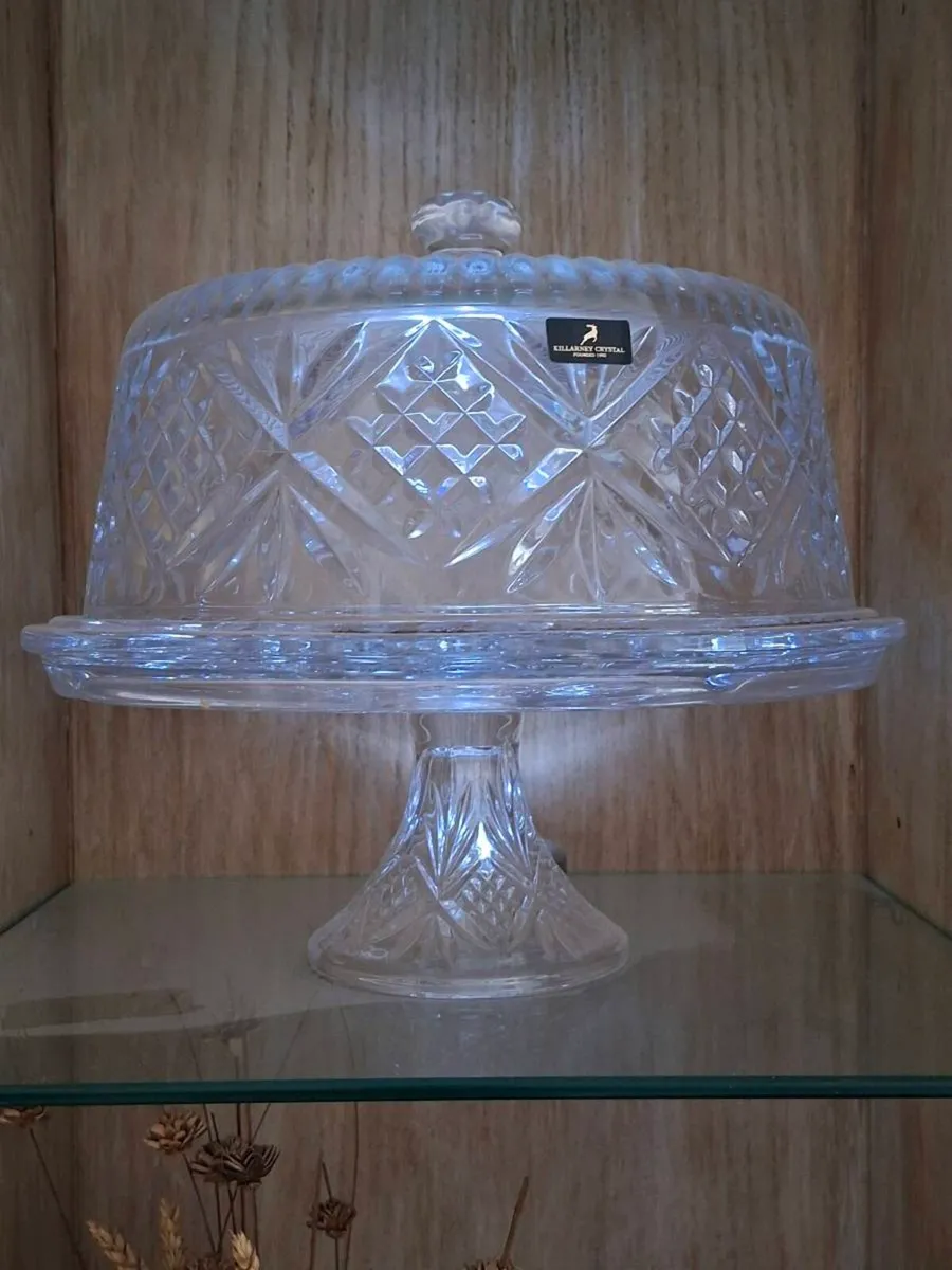 Stunnibg 4 in one Killarney crystal cake stand - Image 4