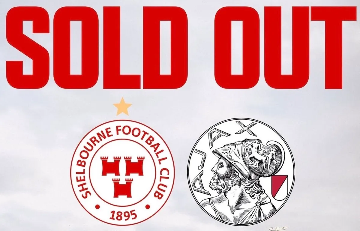 Shelbourne v Ajax x 1