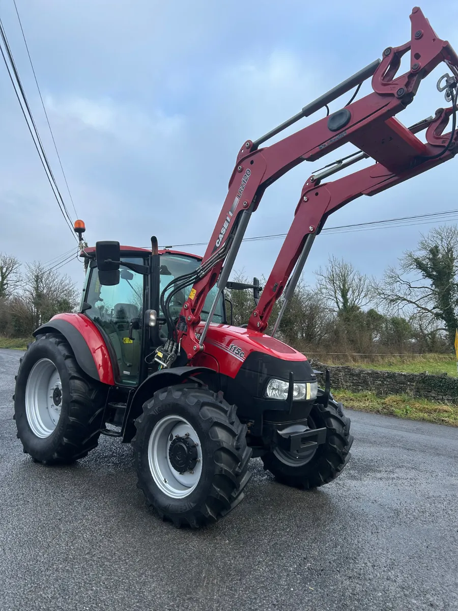 2021 Case Farmall 115C with Loader - Image 1