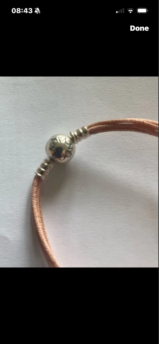 Vintage Pandora Silver Ball Bracelet - Image 2
