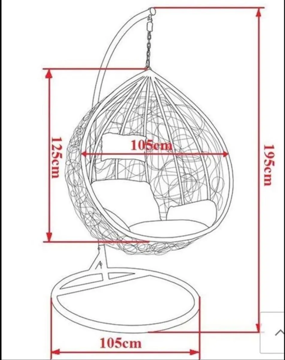 Egg Chair XL Brand New Sale!!! - Image 3