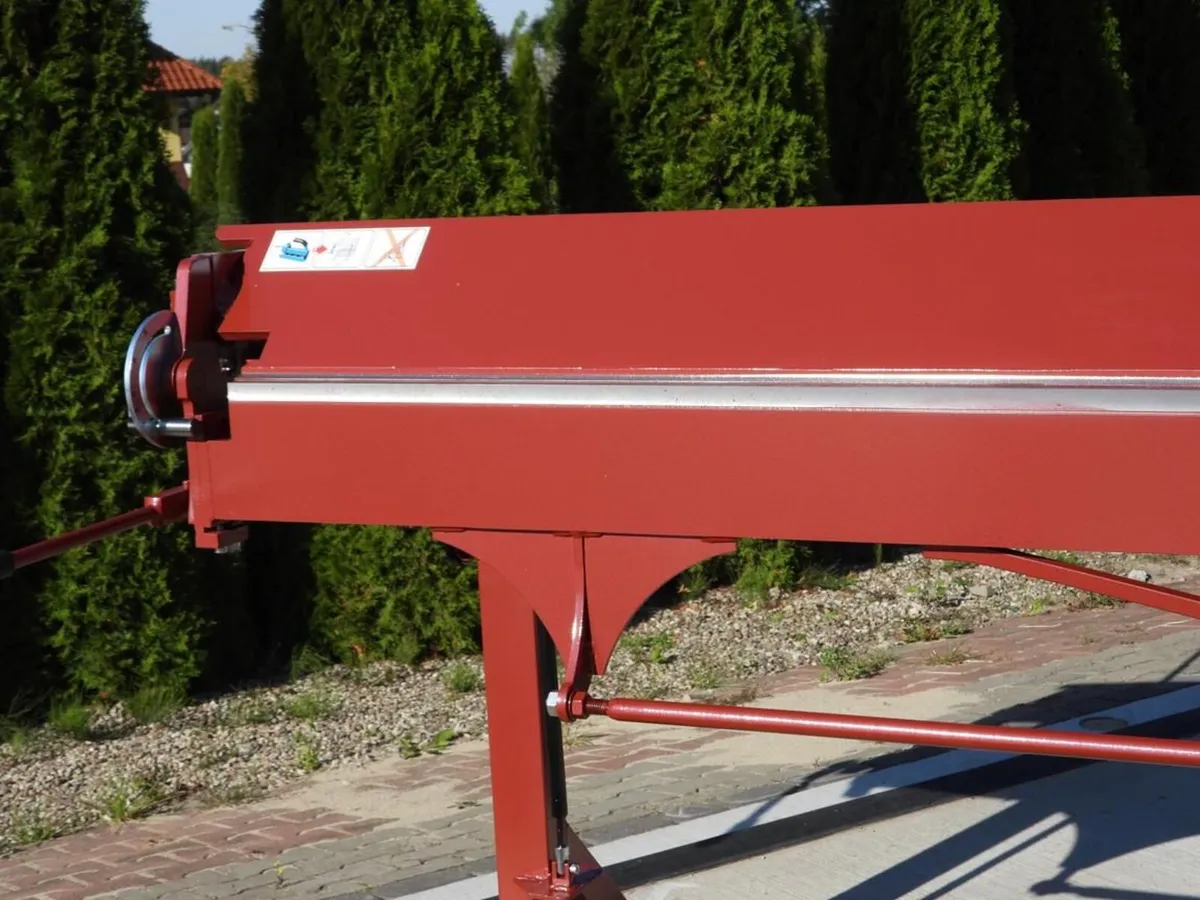 sheet metal folder RED-3200mm 160 degrees - Image 4