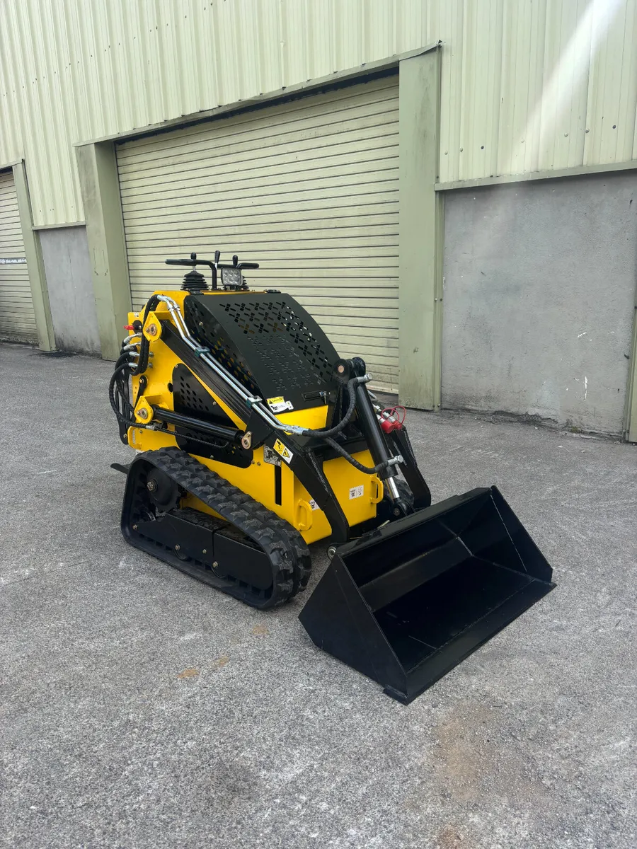 Delano T360 Tracked Pedestrian Skidsteer - Image 4