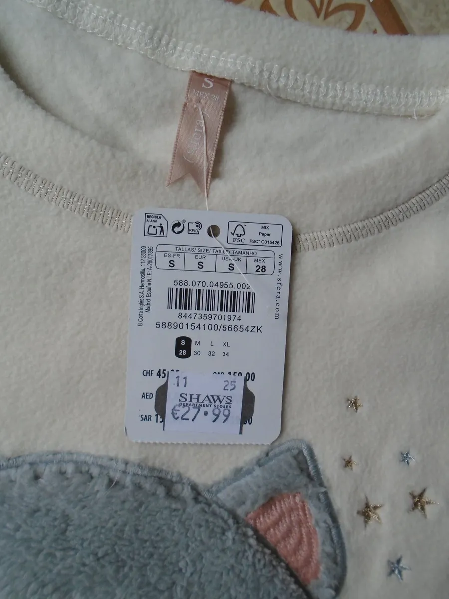 Ladies PJ tops, New, Size small, - Image 4