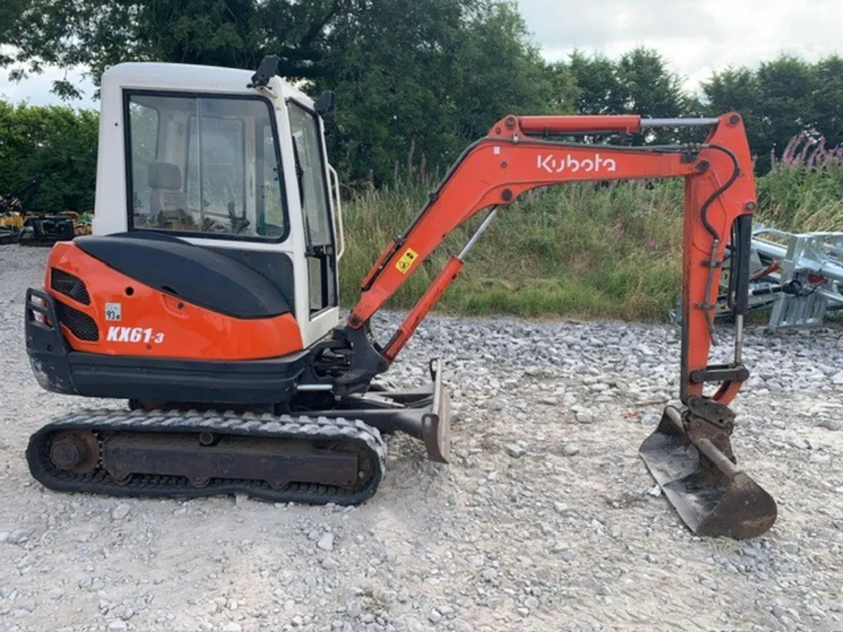 KUBOTA KX61-3 MINI DIGGER, 2012 - Image 2