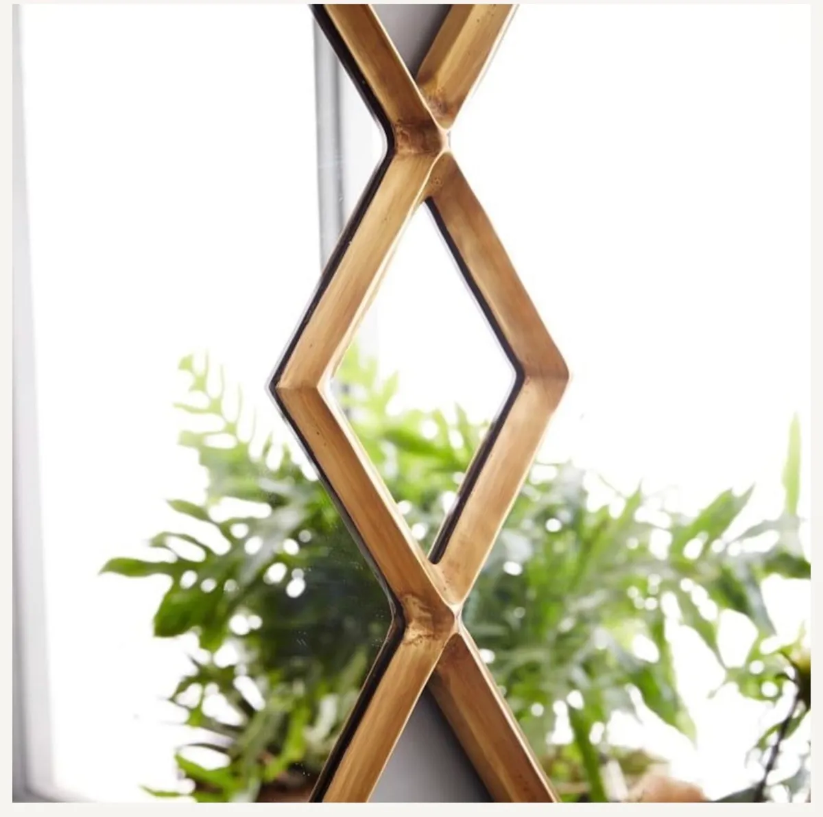 Mirror - West Elm Overlapping Diamond Mirror - Image 2