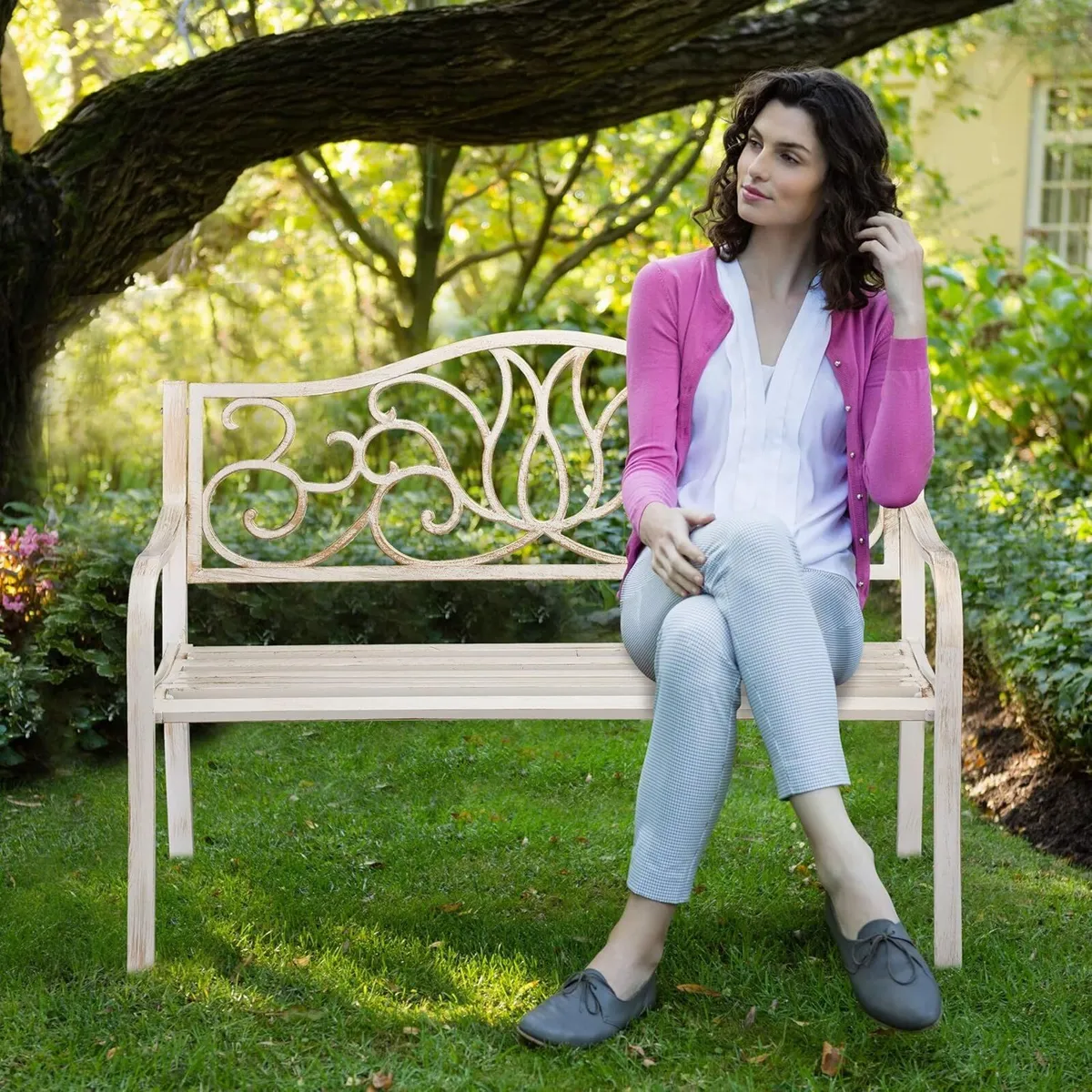 Garden Bench 2 Seater - Image 4