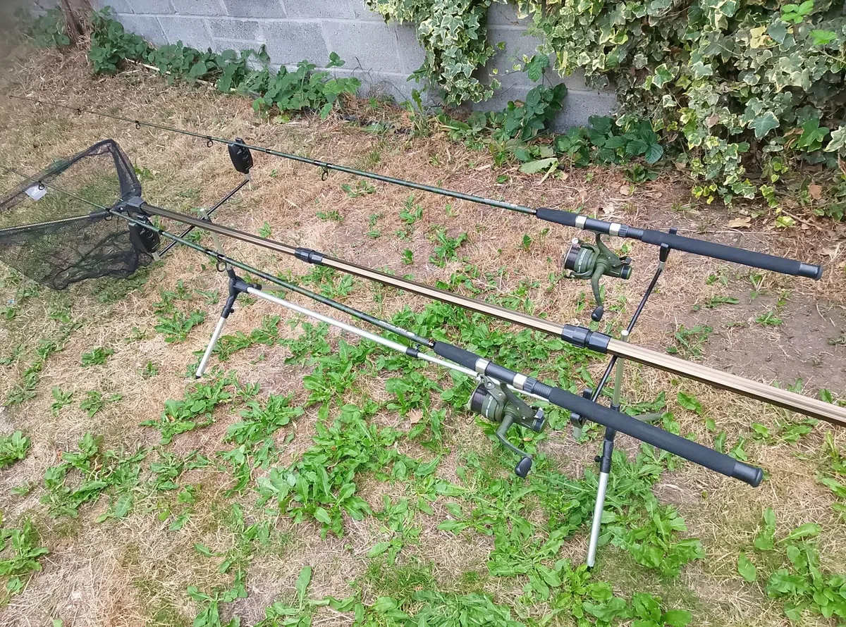 Complete fishing kit carp/pike/bream/tench 8ft/2.4 - Image 1
