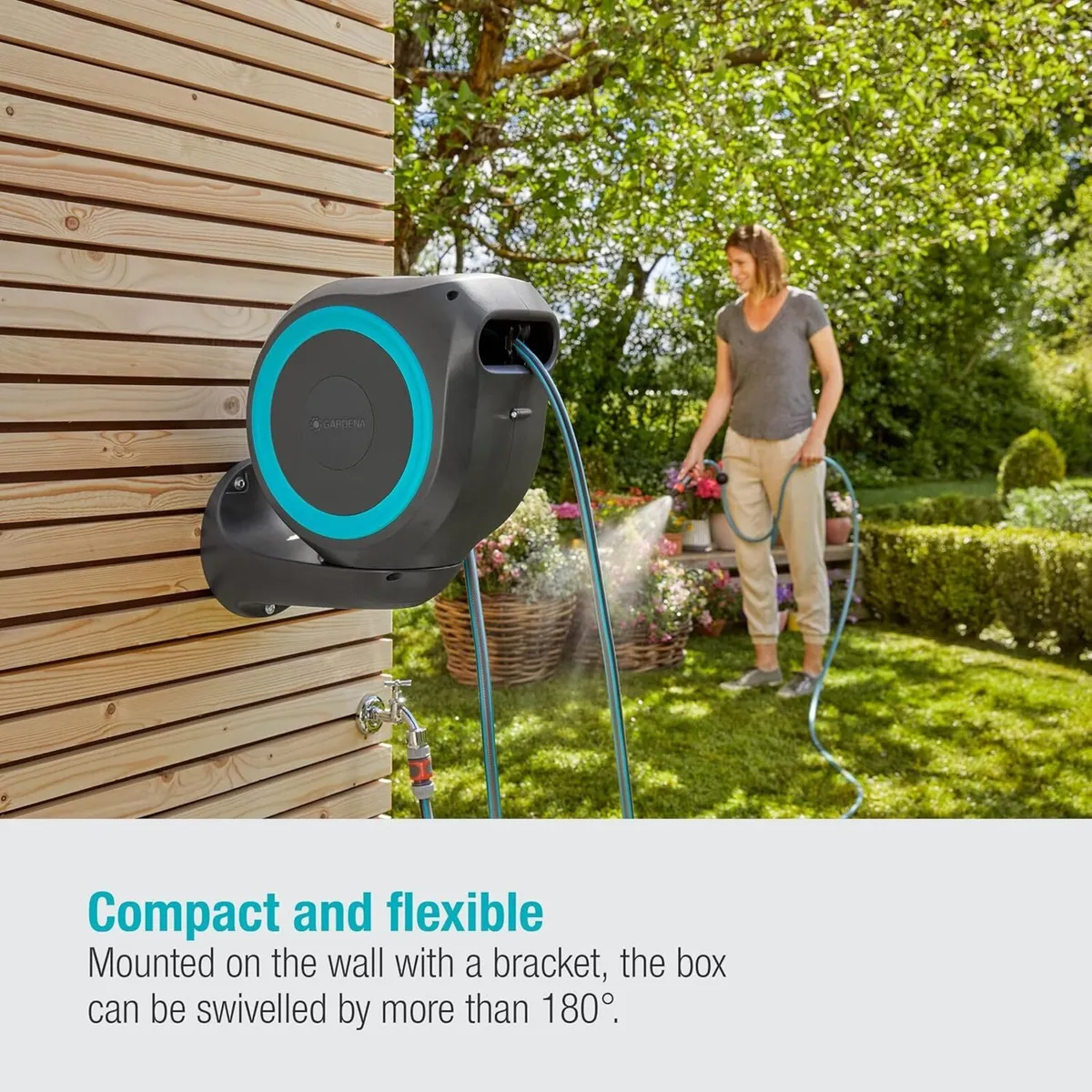 Wall-Mounted Hose Box Rollup S : Versatile - Image 2