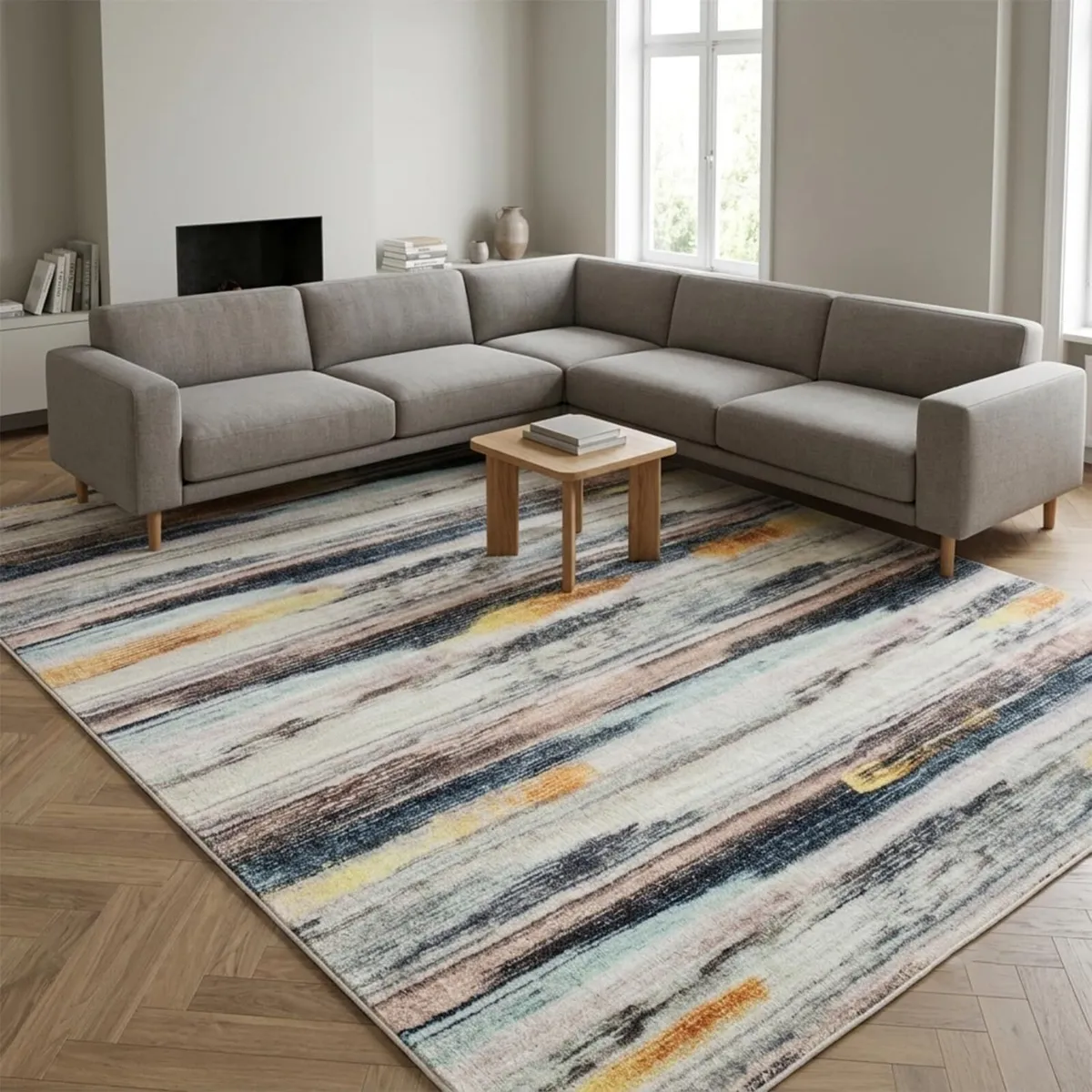 Rugs Living Room Modern Soft Rug Bedroom - Image 1