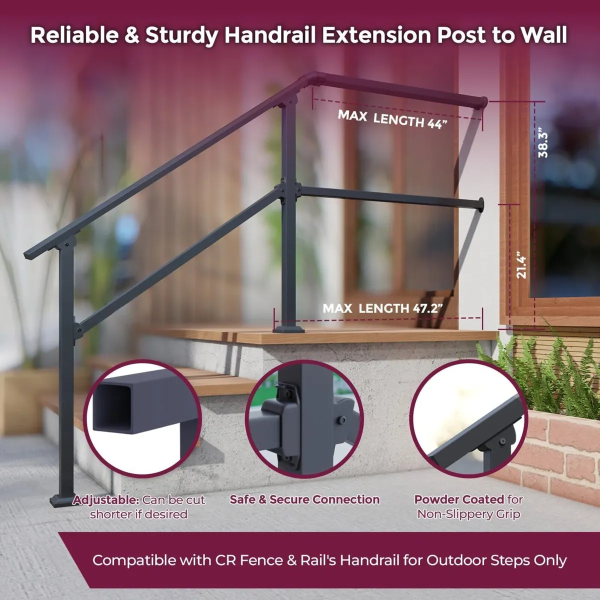 Fence Rail Hand Rails - Image 3