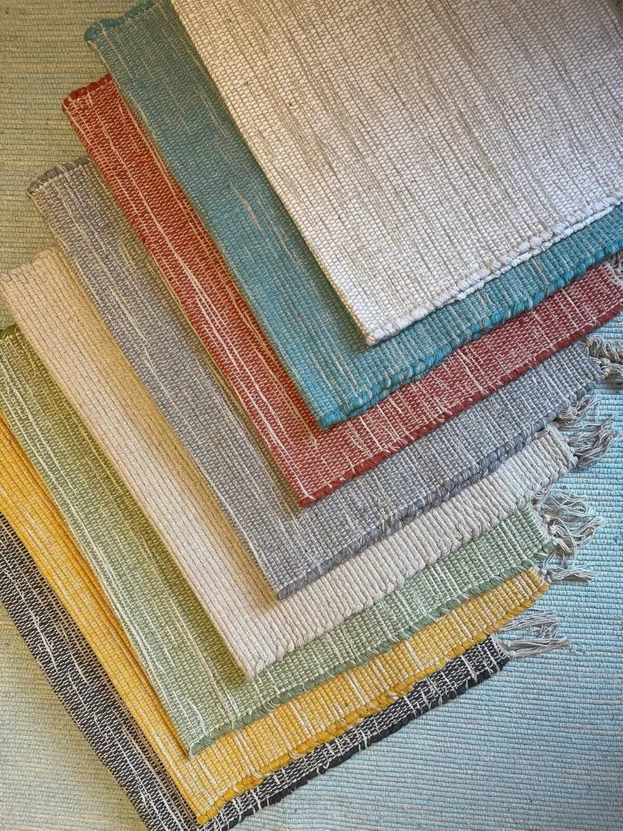 Natural Hush Soft Cotton Rug in Muted Hand - Image 3