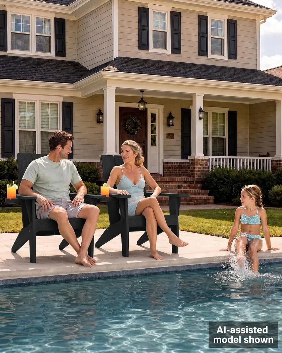 Adirondack Chair for Outdoor Garden: Garden Chairs - Image 2