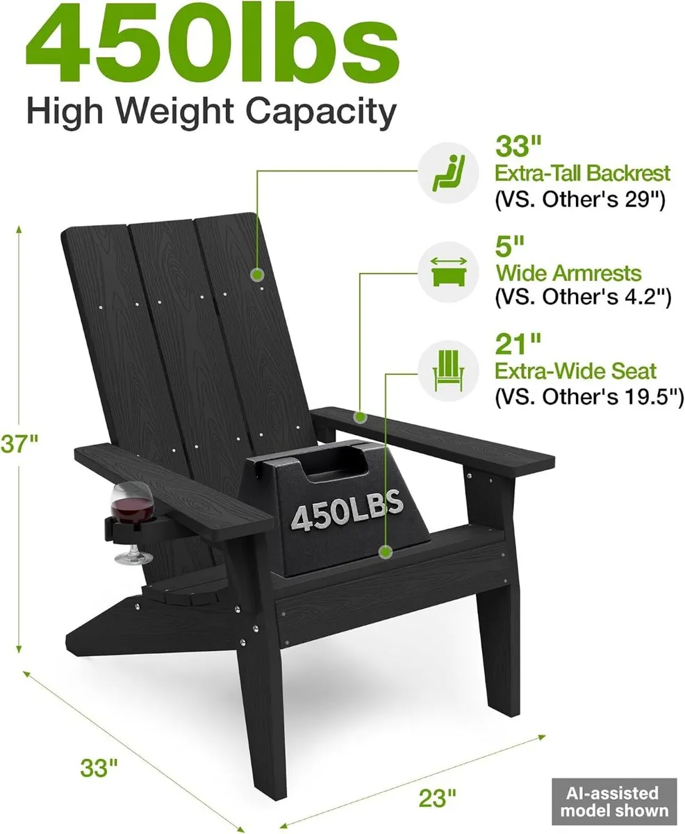 Adirondack Chair for Outdoor Garden: Garden Chairs - Image 3