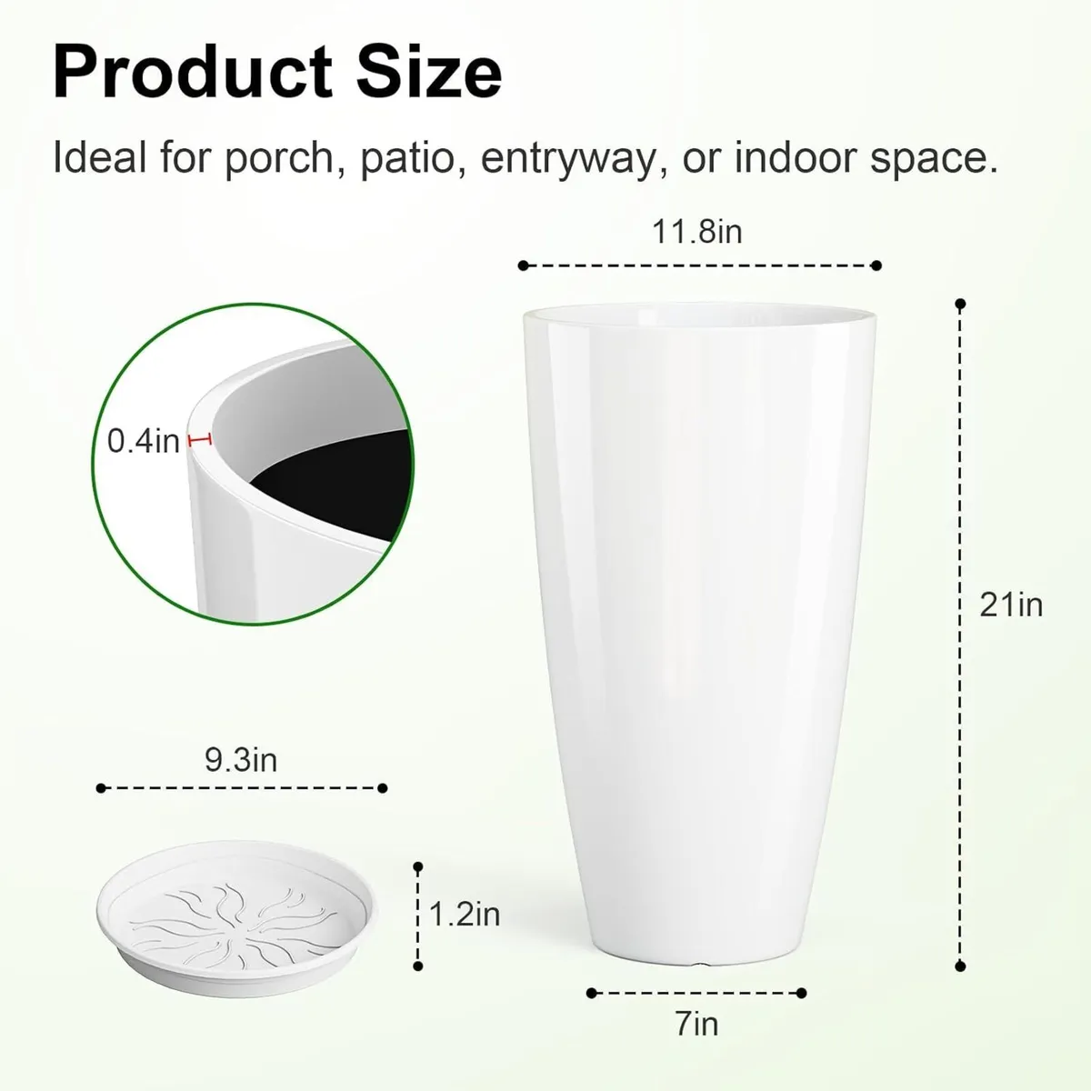 Plant Pots Pack Pot (Set of 2) - Image 3