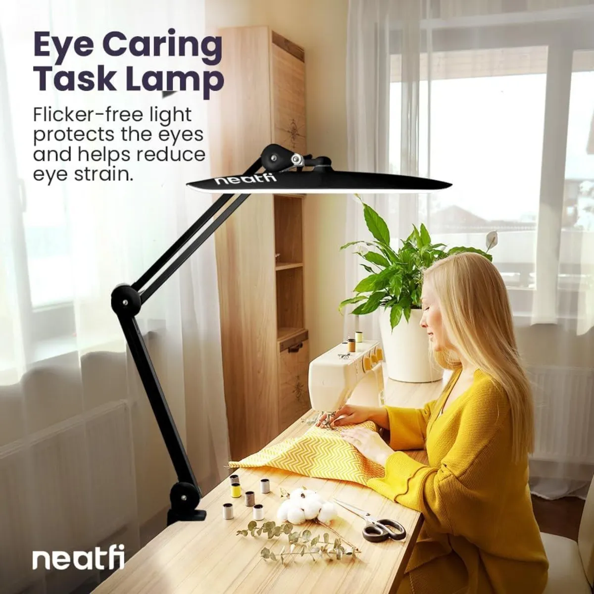 Xl Lumens 20W LED Desk Lamp with Clamp - Image 2