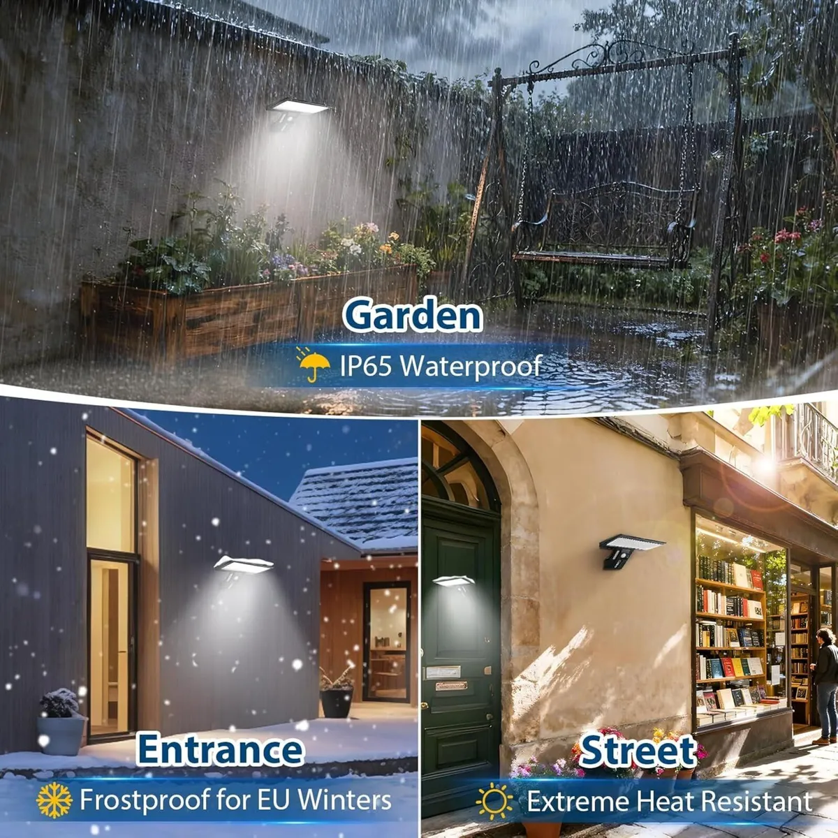 Solar Powered Lights Outdoor Outside for Garden - Image 4