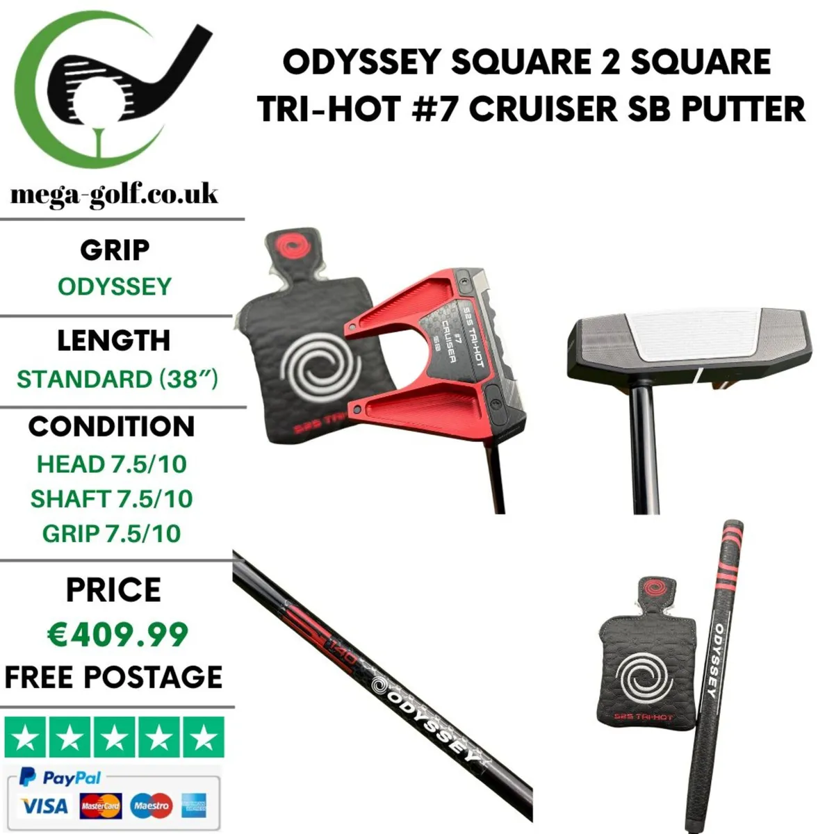 Odyssey Square 2 Square Tri-Hot #7 Cruiser SB - Image 1