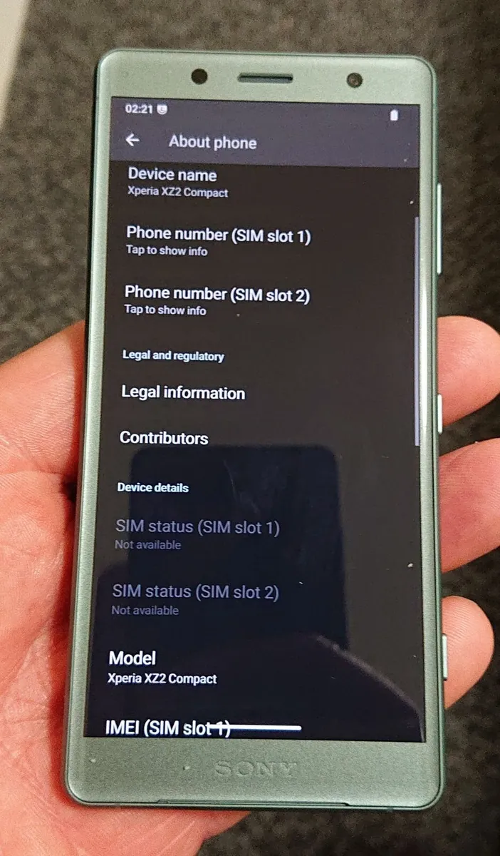 sony xperia xz2c - Image 3
