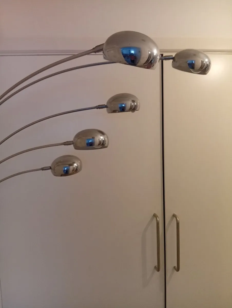 Deluxe Arch 5 Lights Chrome Floor lamp - Image 3