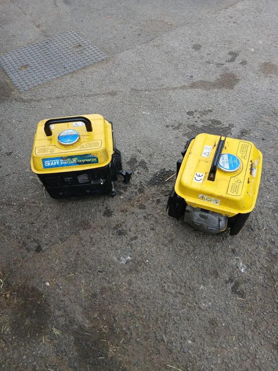 3 power craft 720w generator read about add - Image 1