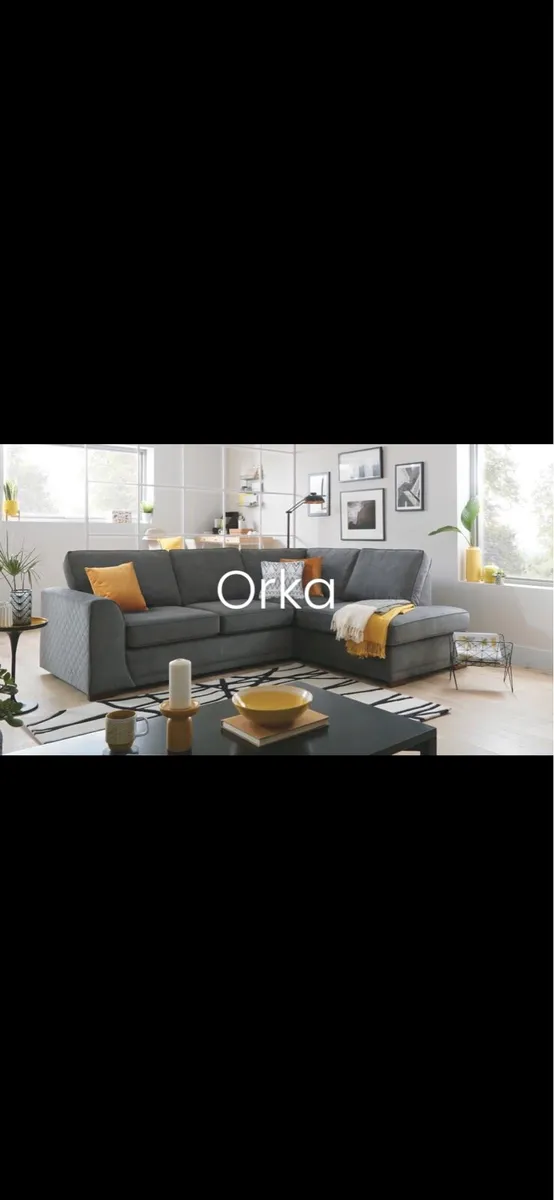 Left Hand Facing Arm Deluxe Corner Sofa + Bed - Image 3