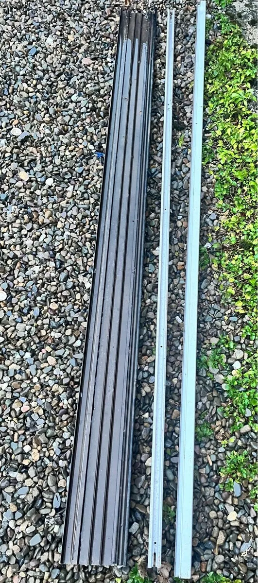 Three aluminum profiles - Image 1