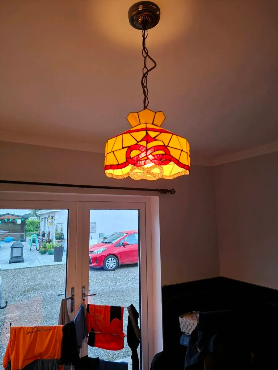 2 tiffany style lights - Image 3
