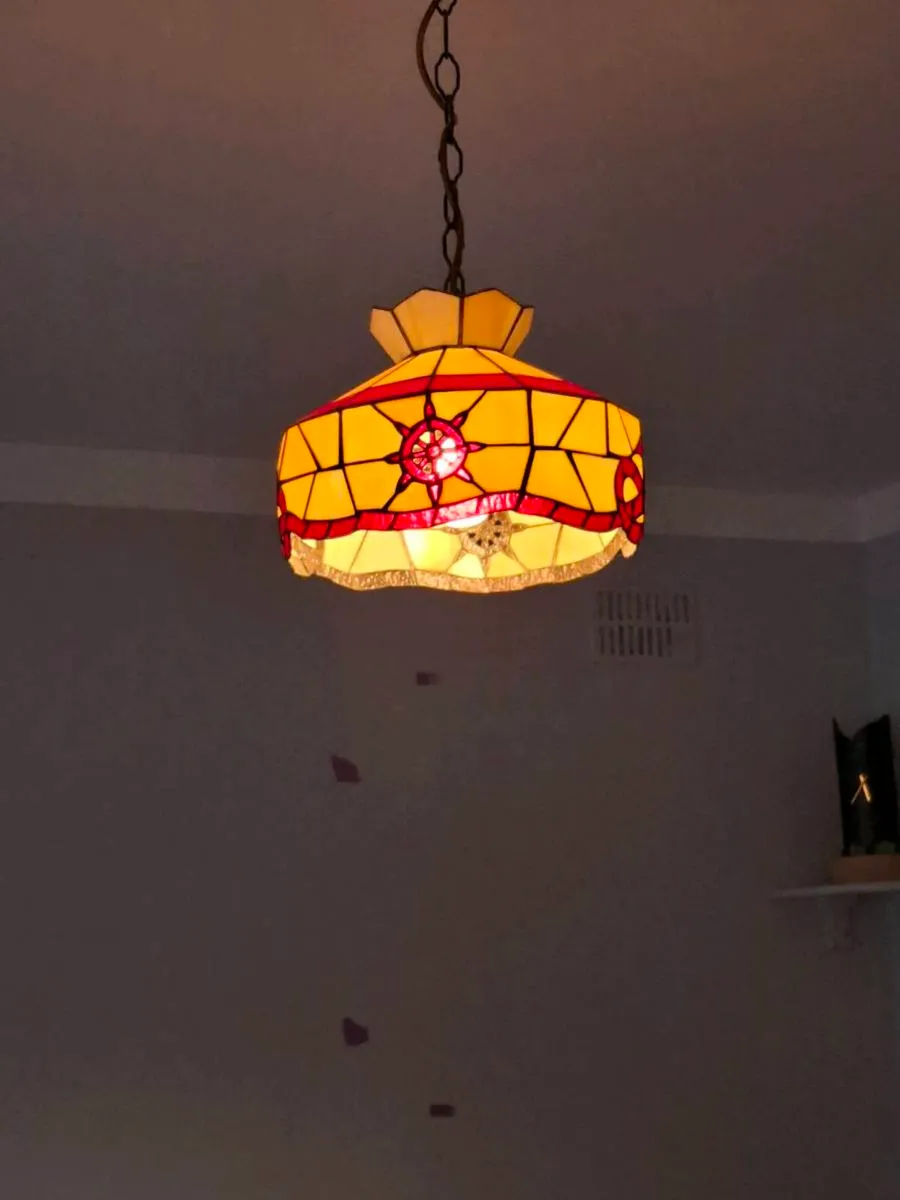2 tiffany style lights - Image 4