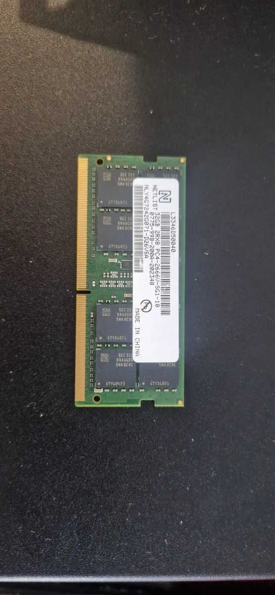 32gb Netlist Ddr4 Ecc Sodimm Ram - Image 2